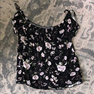 American eagle soft and sexy floral shirt